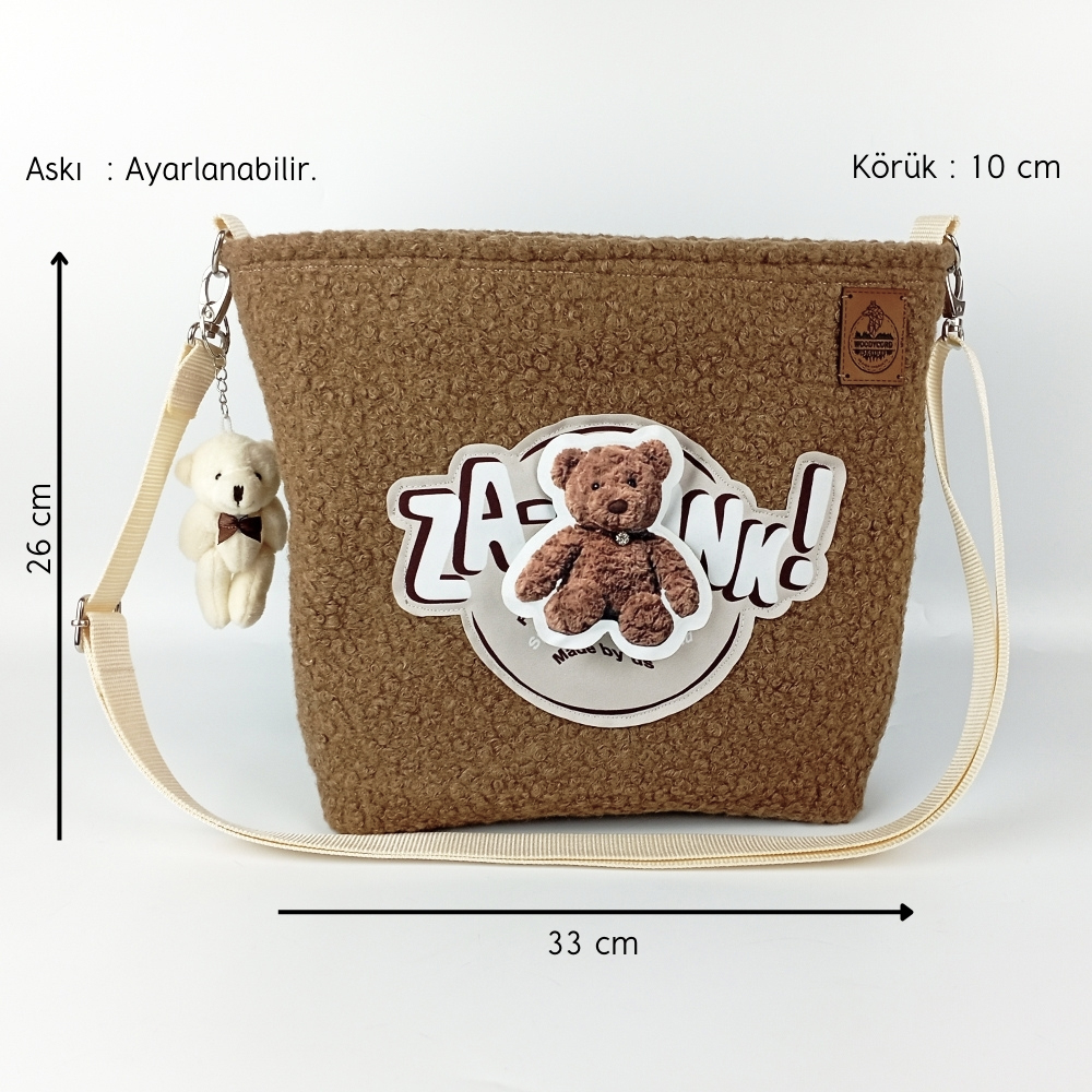 Woodycord%20El%20Yapımı%20Teddy Çanta