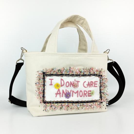 Woodycord Tote Bag Umarsızca Özgür I Don’t Care Anymore Kadın Çanta