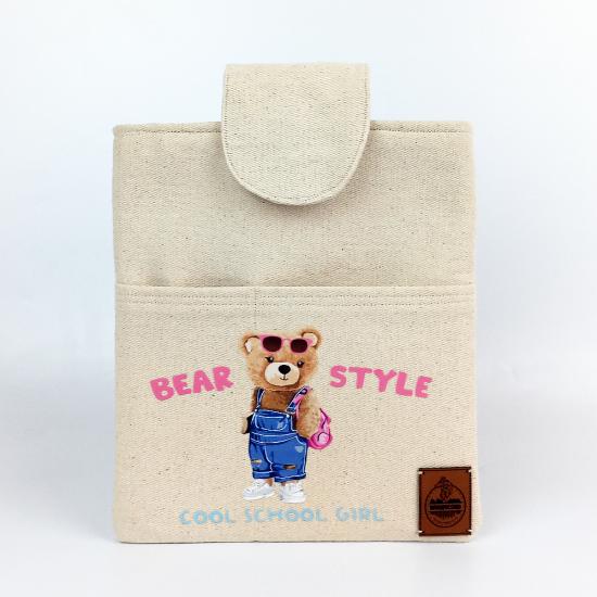 Kitap Tablet Kılıfı Bear Style