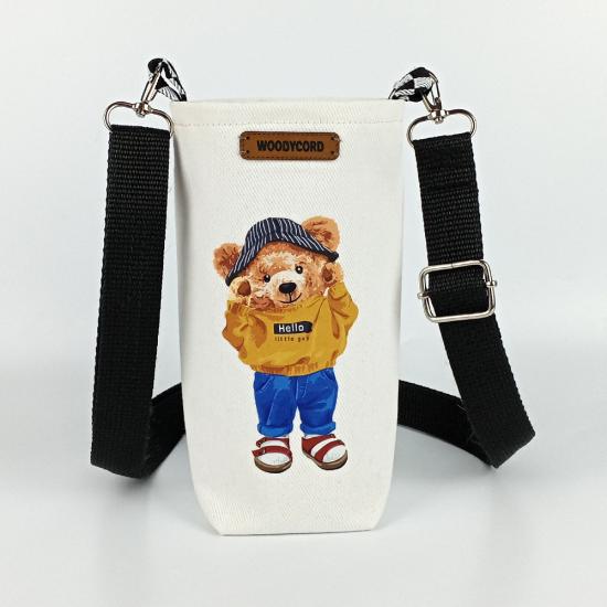 Woodycord 0,5 Litrelik Matara Kılıfı Su Şişesi Taşıma Çantası Water Bottle Bag