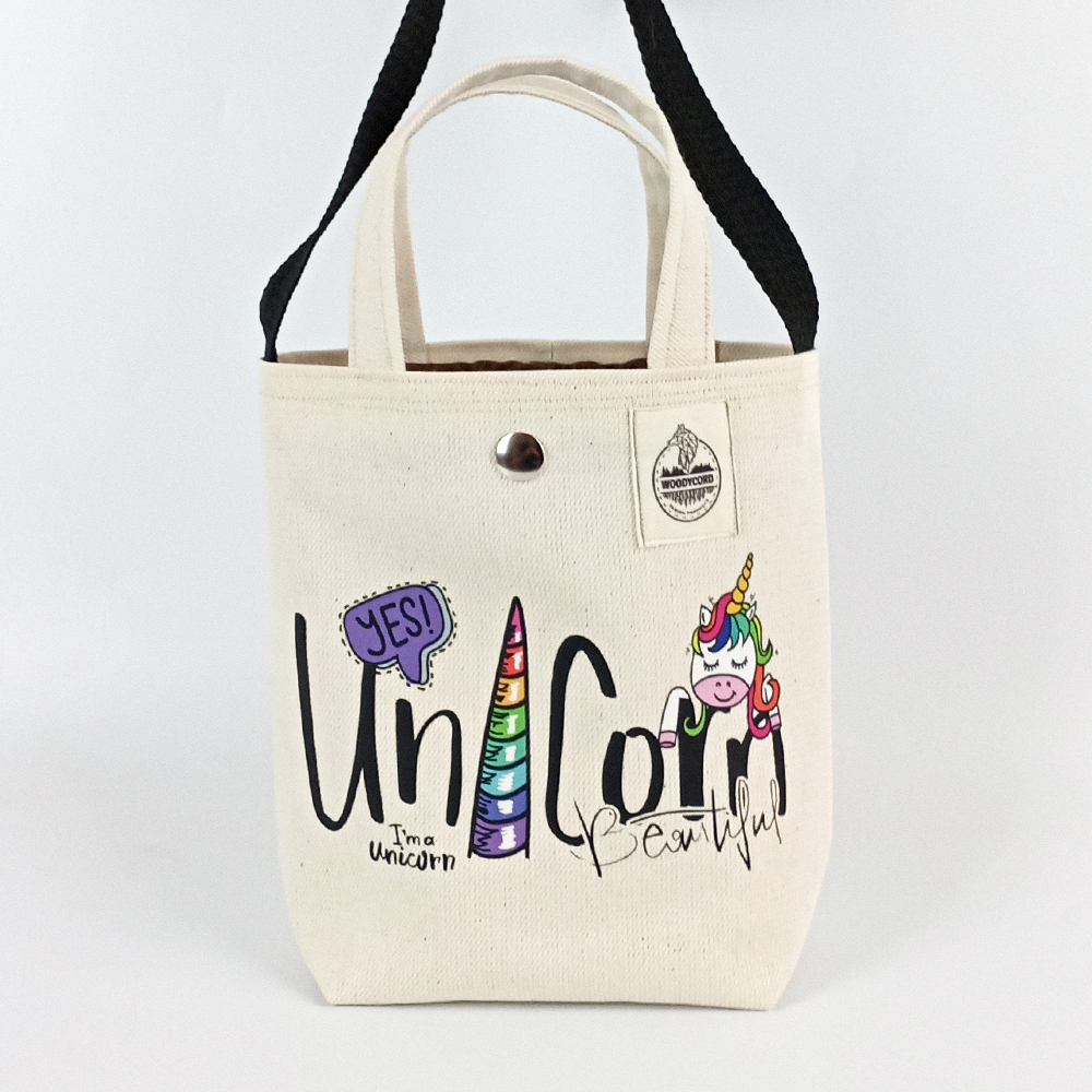 Unicorn%20Baskılı%20Keten%20Çapraz%20Çanta%20Mini%20Bag