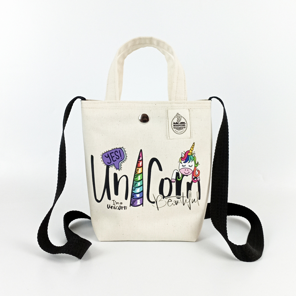 Unicorn%20Baskılı%20Keten%20Çapraz%20Çanta%20Mini%20Bag