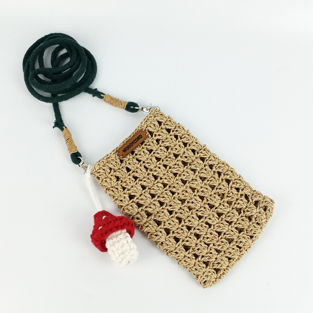 Woodycord%20El%20Örgüsü%20Kağıt%20İp%20Mantar%20Figürlü%20Telefon%20Çantası